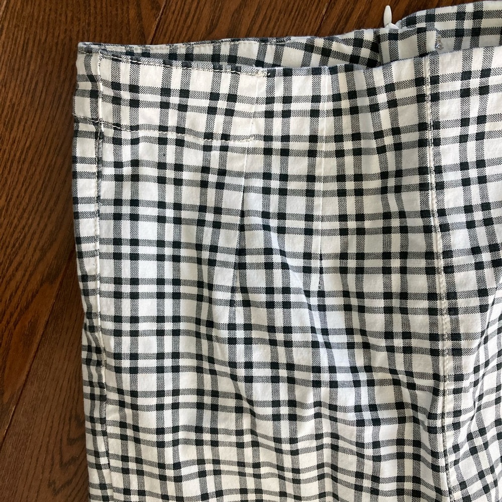 UO Dove plaid stretchy pin-up pants - Picture 5 of 16